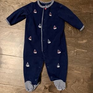 Little me sailboat onesie